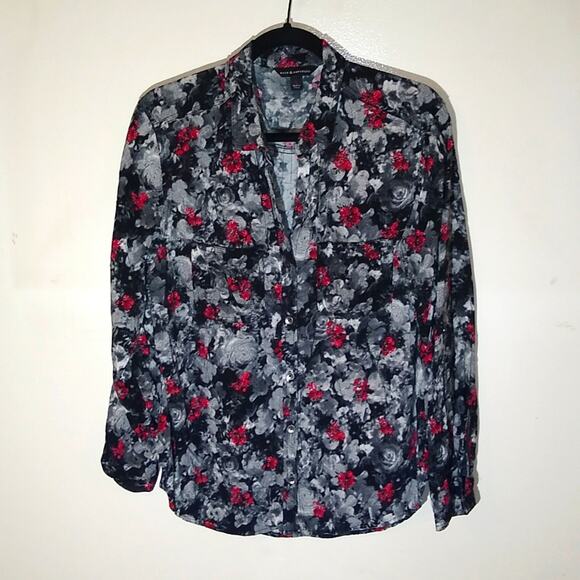 Rock & Republic Tops - Rock and Republic Women's Size Large long sleeve shirt  Gothic